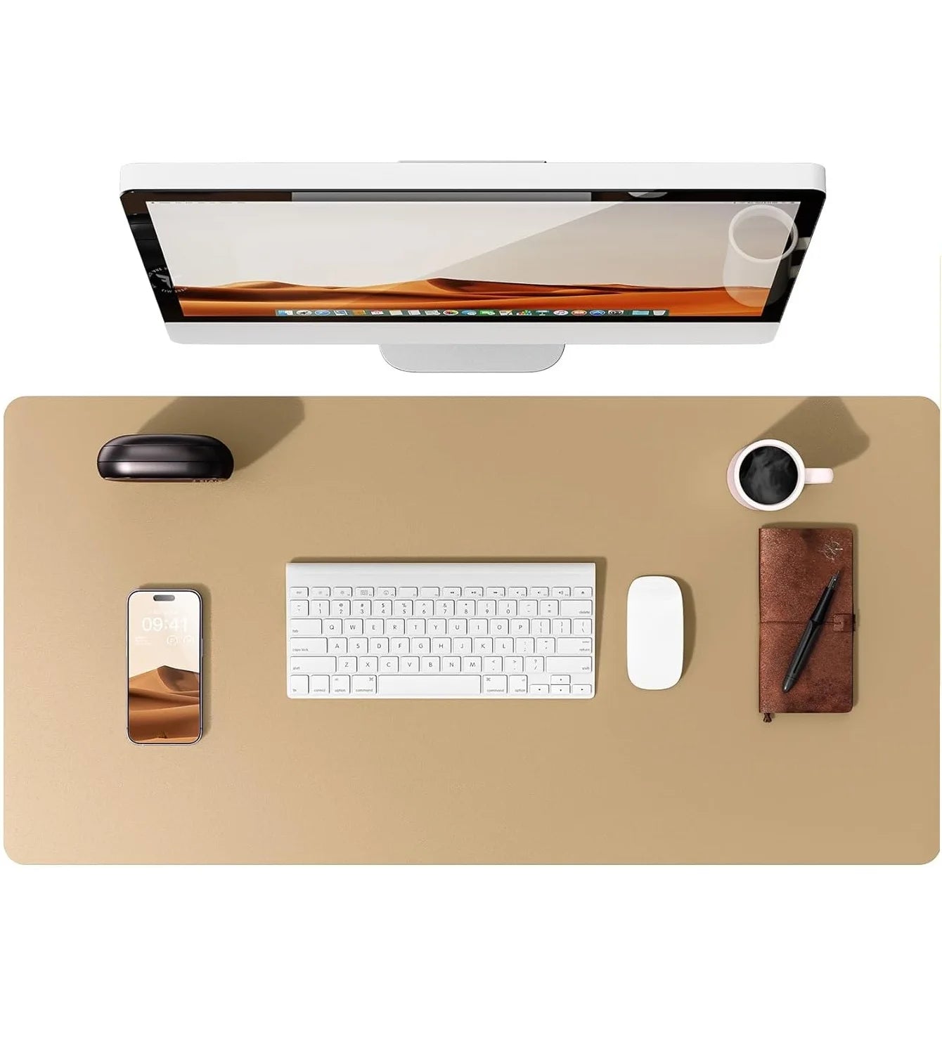 Sous Main Bureau Cuir