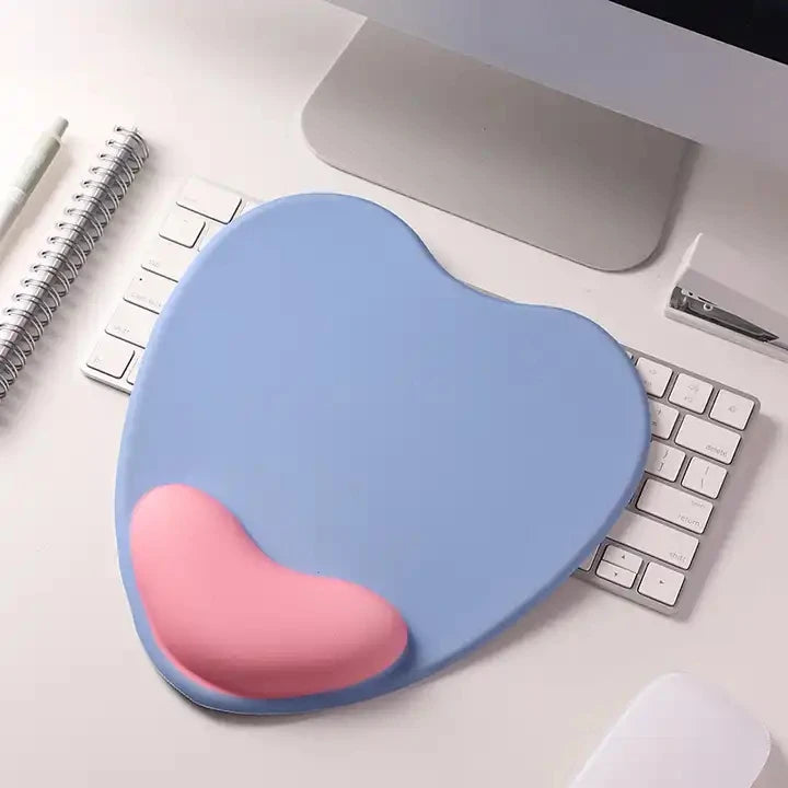 Tapis de Souris Ergonomique Cœur
