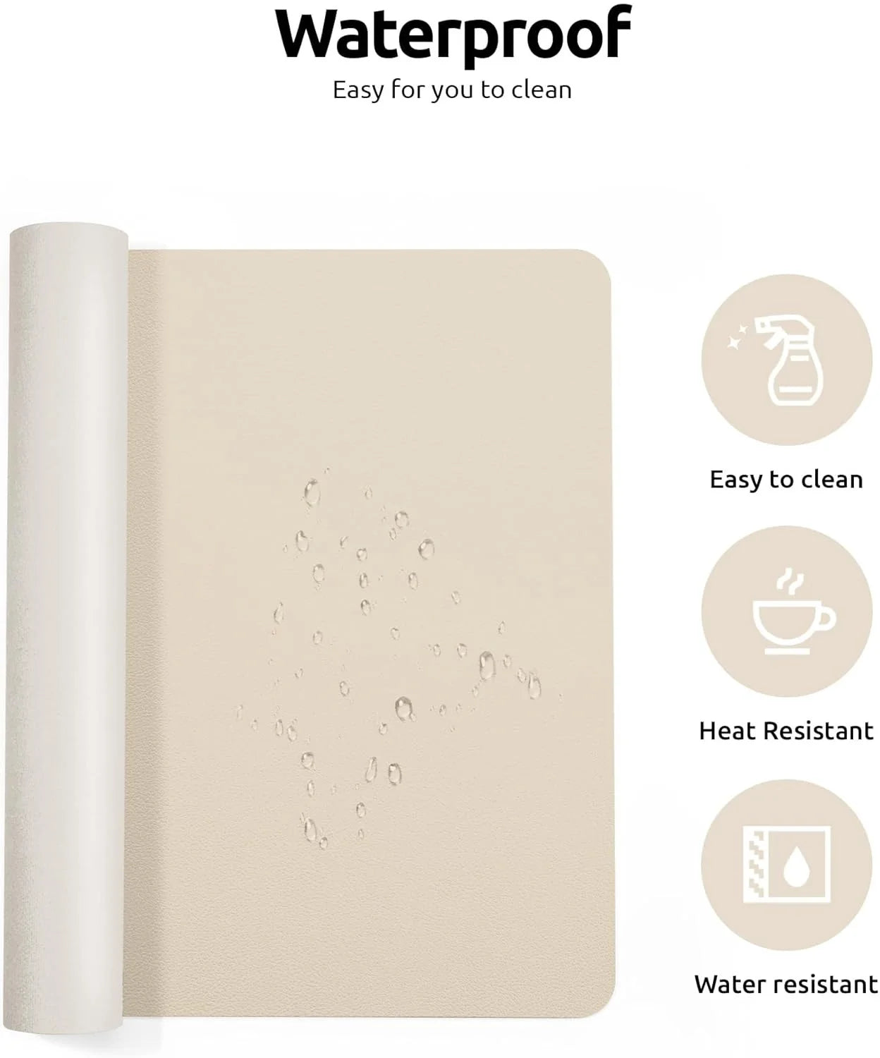 Sous Main Bureau Cuir