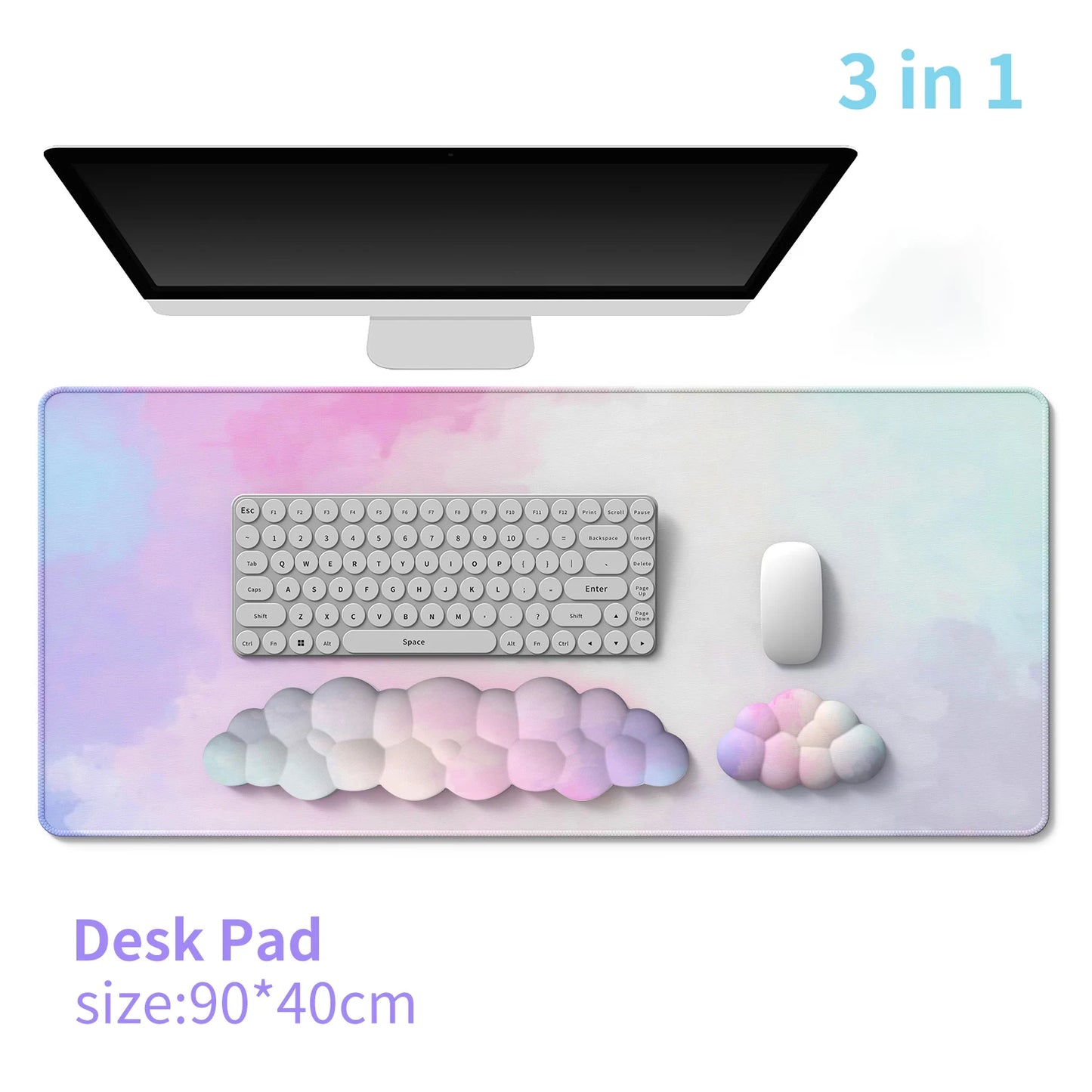 Tapis de Souris Ergonomique Nuage