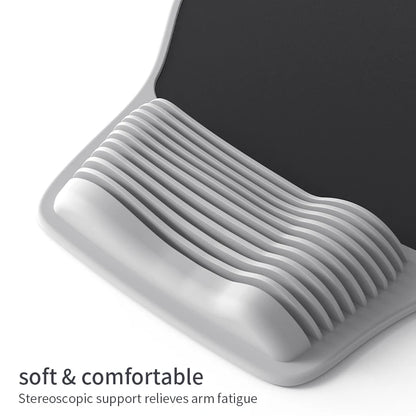 Tapis de Souris Ergonomique Ondulé