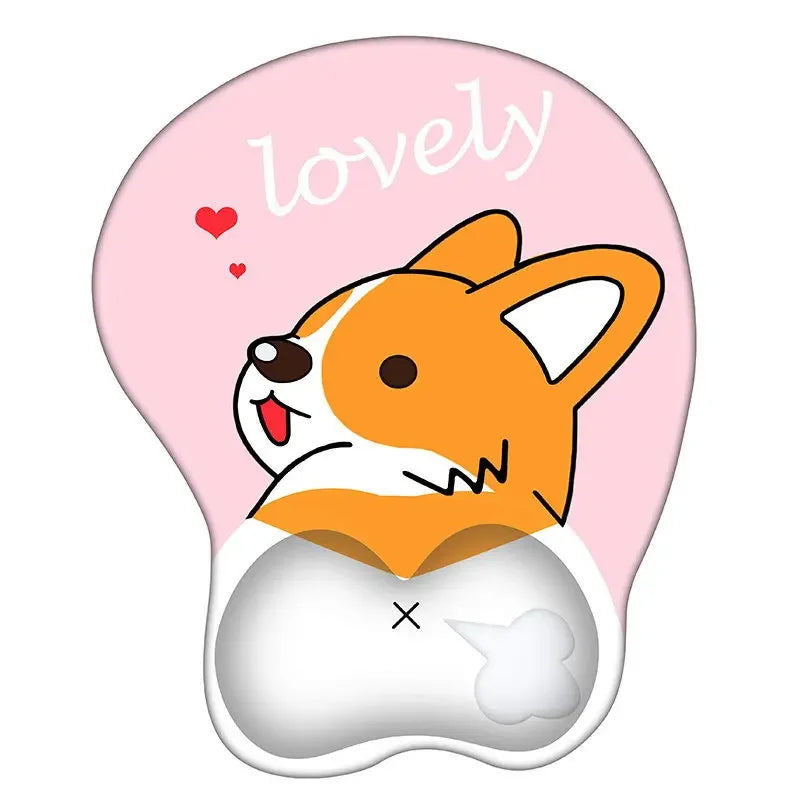 Tapis de Souris Ergonomique Corgi