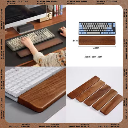 Repose Poignet Clavier Bois