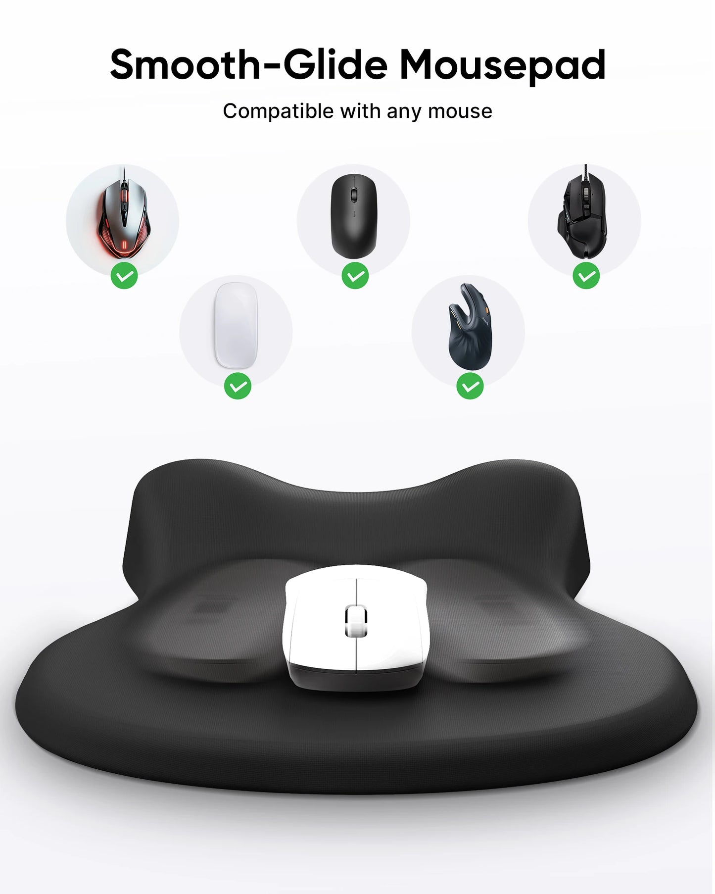 Tapis de Souris Ergonomique Repose Poignet