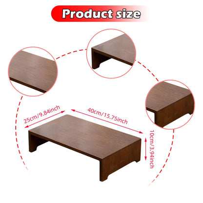 Repose Pied Bureau Bois