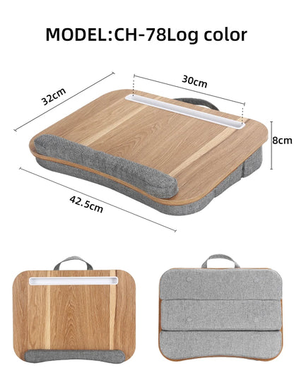 Support Ordinateur Portable Bois