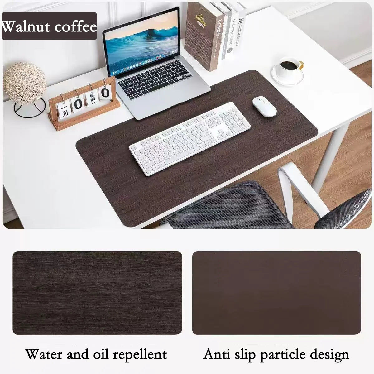 Sous Main Bureau Effet Bois