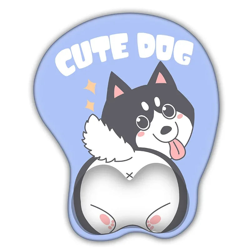 Tapis de Souris Ergonomique Corgi