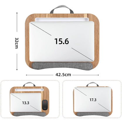 Support Ordinateur Portable Bois