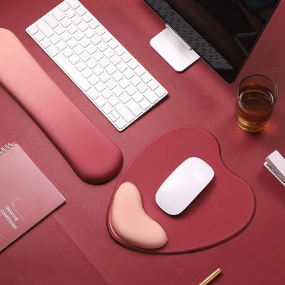 Tapis de Souris Ergonomique Cœur