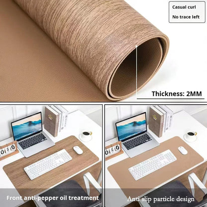 Sous Main Bureau Effet Bois