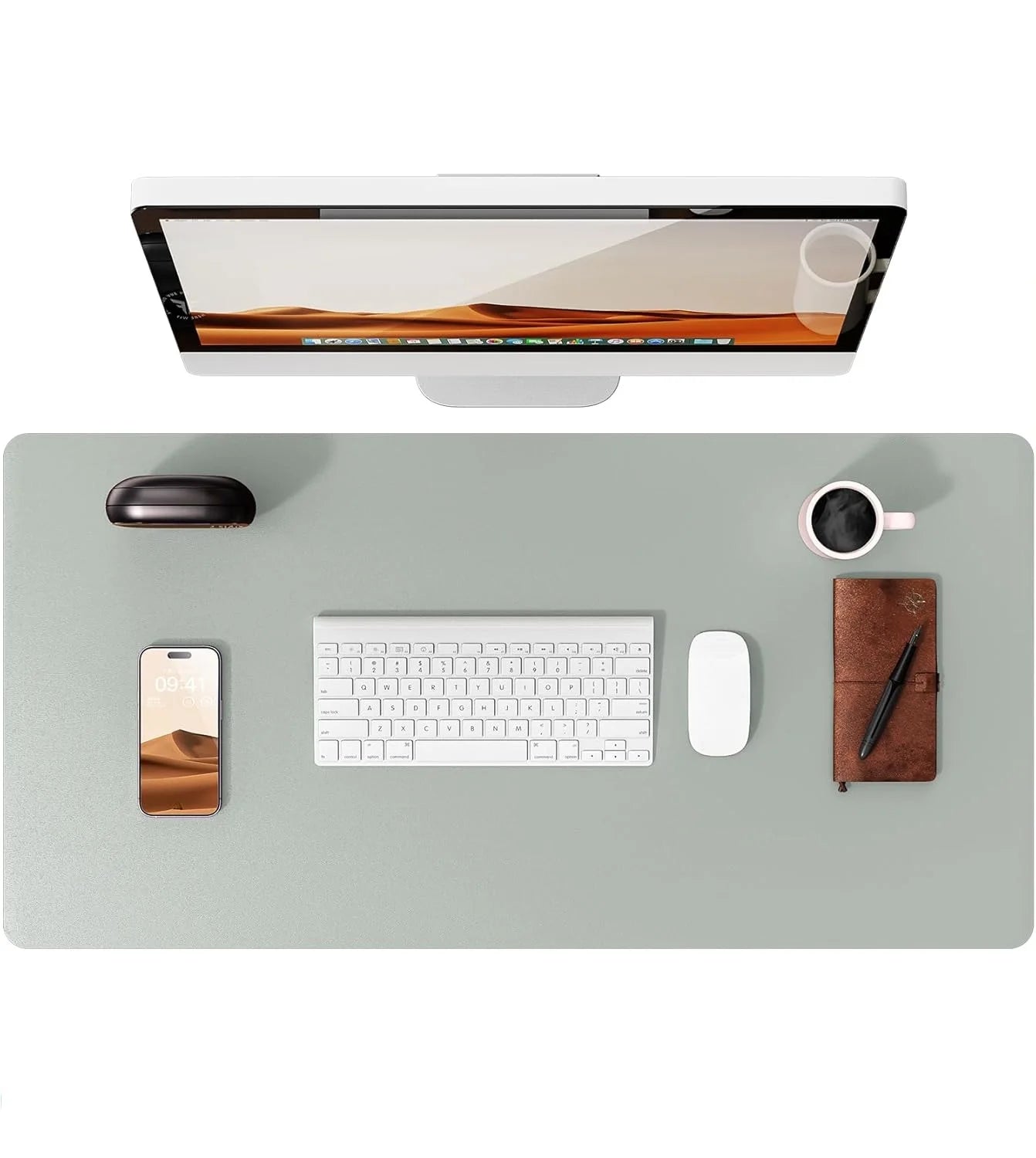 Sous Main Bureau Cuir