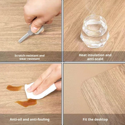 Sous Main Bureau Effet Bois