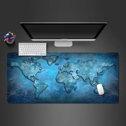 Sous Main Bureau Carte du Monde
