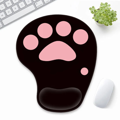 Tapis de Souris Ergonomique Patte de Chat