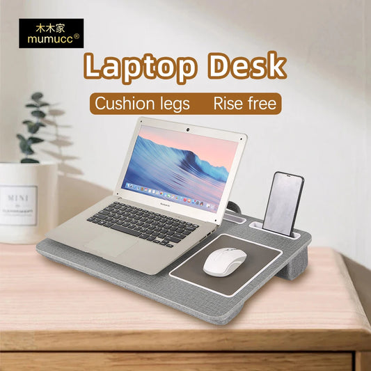 Support Ordinateur Portable Tissu Respirant