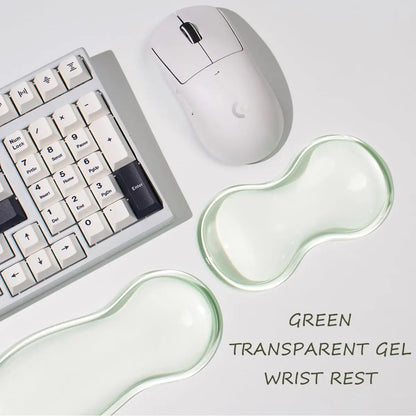 Repose Poignet Clavier Gel Transparent