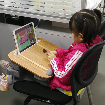 Support Ordinateur Portable Bois