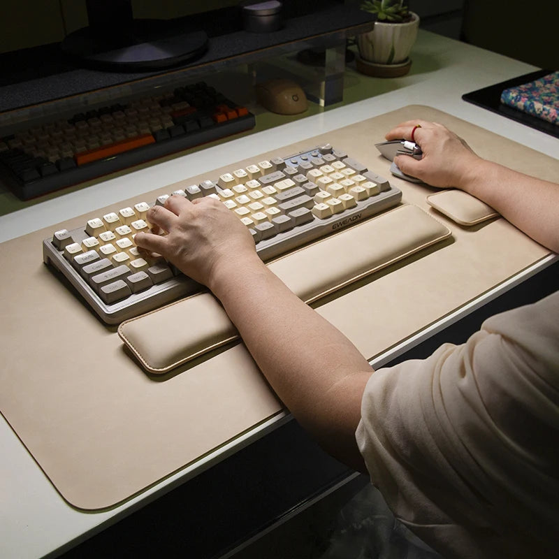 Repose Poignet Clavier Cuir