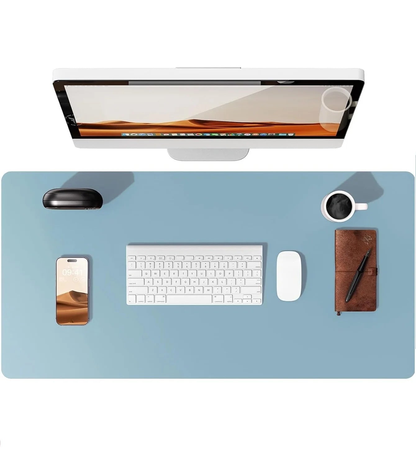 Sous Main Bureau Cuir