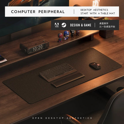 Sous Main Bureau Carbone