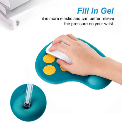 Tapis de Souris Ergonomique Patte de Chat