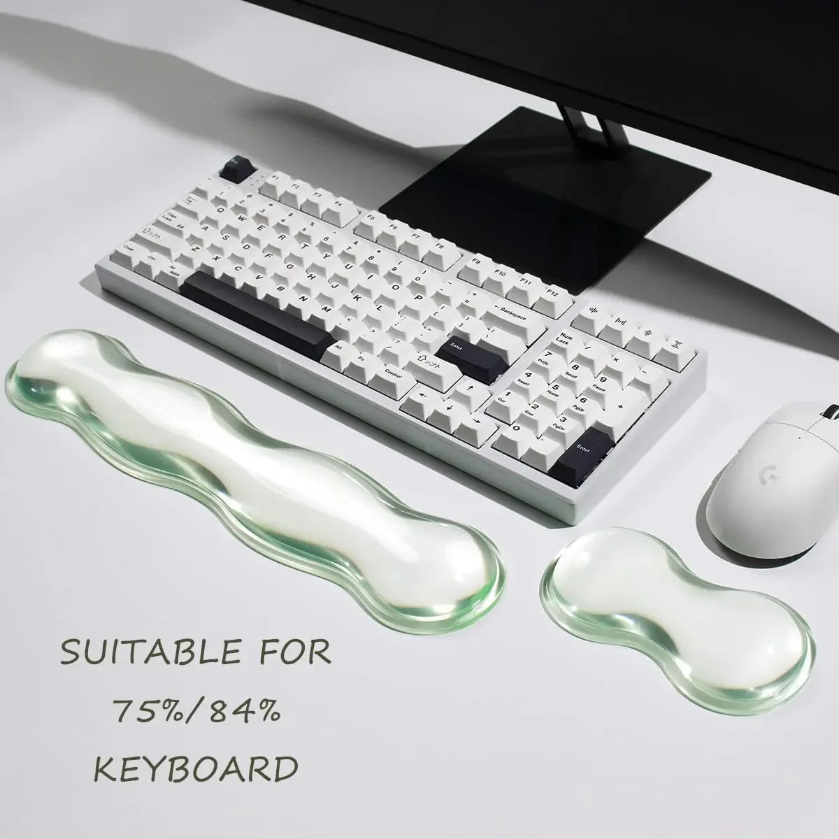 Repose Poignet Clavier Gel Transparent
