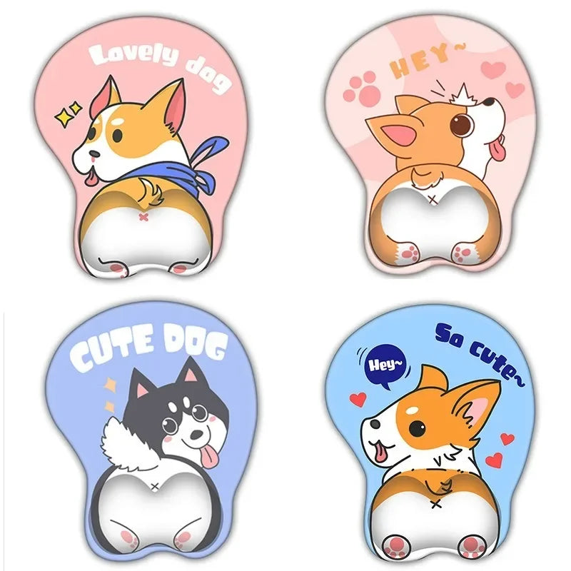 Tapis de Souris Ergonomique Corgi