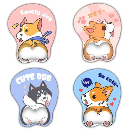 Tapis de Souris Ergonomique Corgi