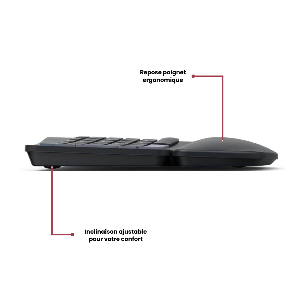 Clavier Ergonomique Sans Fil HERGOZ™