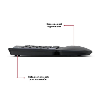 Clavier Ergonomique Sans Fil HERGOZ™